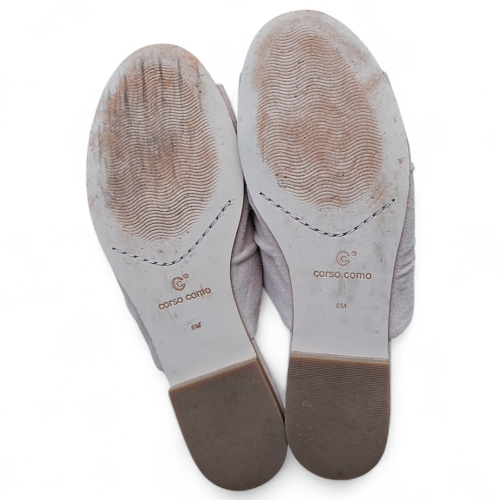 Corso Como Beacheaven Pink Leather Slide Sandals Size 8(US) 38.5(EU) - Picture 7 of 8